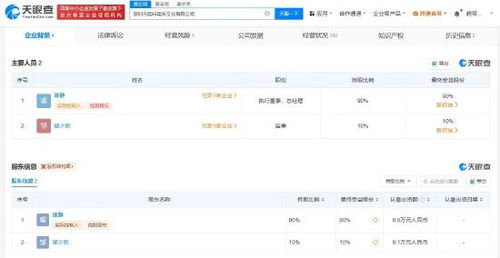 前副總裁璩靜新公司被列入經營異常 登記經營場所無法聯系